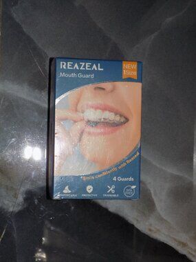 Reazeal Mouth Guard New One Size Custom Fit 4 Guards